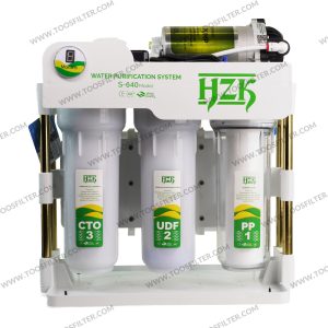 دستگاه تصفيه آب HZK مدل S640 سیستم هشدار