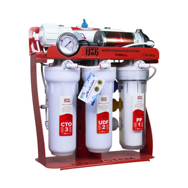 دستگاه تصفيه آب خانگی S409 گیج قرمز